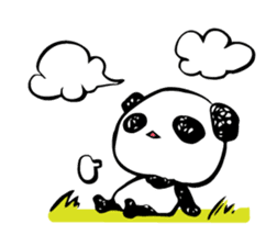 White bear Kumajirou & Panda Pantarou sticker #3852630