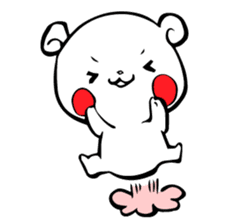 White bear Kumajirou & Panda Pantarou sticker #3852642