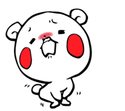 White bear Kumajirou & Panda Pantarou sticker #3852646