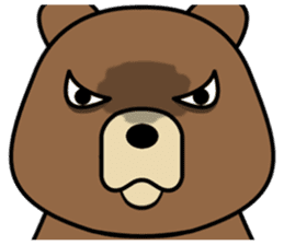 Bear! Bear !! Bear !!! sticker #3852909