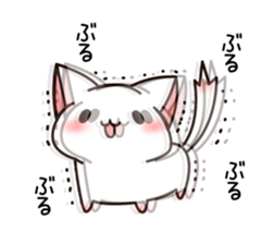 The cat which tells love1 sticker #3853474