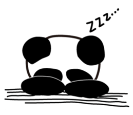 Panda SHIRATAMA sticker #3853577