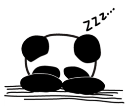Panda SHIRATAMA sticker #3853577