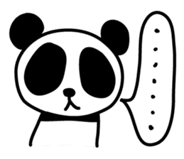 Panda SHIRATAMA sticker #3853578