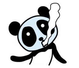 Panda SHIRATAMA sticker #3853589