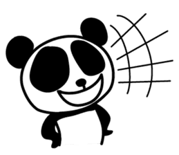 Panda SHIRATAMA sticker #3853602