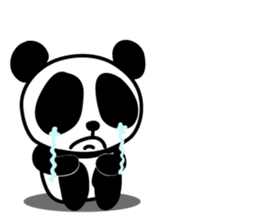 Panda SHIRATAMA sticker #3853603