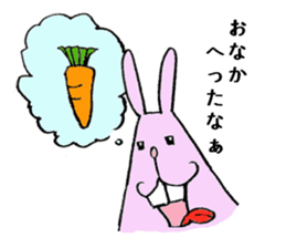 Overbite too rabbit sticker #3853781