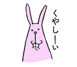 Overbite too rabbit sticker #3853784
