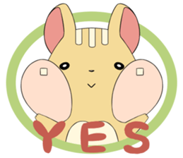 a little chubby squirrel sticker #3853811