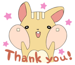 a little chubby squirrel sticker #3853813