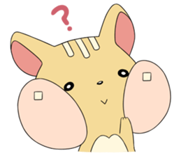 a little chubby squirrel sticker #3853831