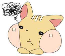 a little chubby squirrel sticker #3853833