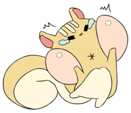 a little chubby squirrel sticker #3853837