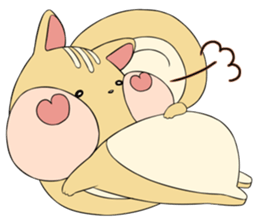 a little chubby squirrel sticker #3853838