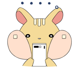 a little chubby squirrel sticker #3853839