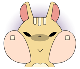 a little chubby squirrel sticker #3853840