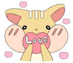 a little chubby squirrel sticker #3853843