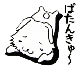 Father thinking of animals sticker #3854720