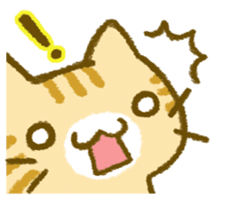 Cat help each other . sticker #3854779