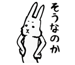 Rabbit man Reply sticker #3854857