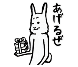 Rabbit man Reply sticker #3854861