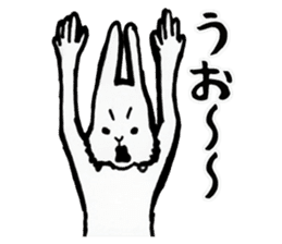 Rabbit man Reply sticker #3854863