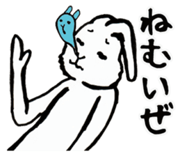 Rabbit man Reply sticker #3854885