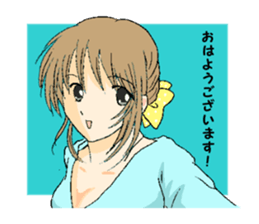 Sticker of the collection of girls 2 sticker #3854904