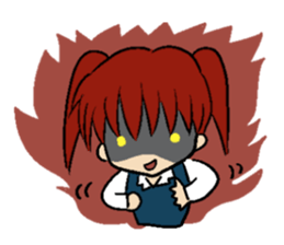 Sticker of the collection of girls 2 sticker #3854920