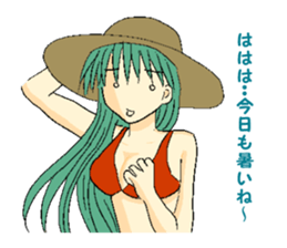 Sticker of the collection of girls 2 sticker #3854921