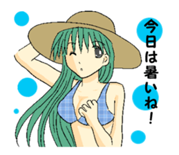 Sticker of the collection of girls 2 sticker #3854925