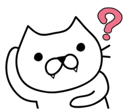 Kibaneko (A tusk cat) sticker #3855009