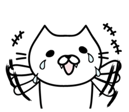 Kibaneko (A tusk cat) sticker #3855042