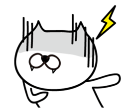 Kibaneko (A tusk cat) sticker #3855045