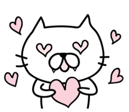 Kibaneko (A tusk cat) sticker #3855046