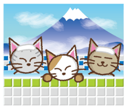 Cats de Sticker sticker #3855183