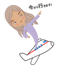 LA mom sticker #3855306