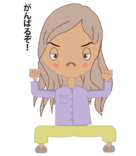 LA mom sticker #3855314