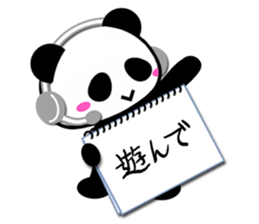 Cheat sheet Panda sticker #3855367