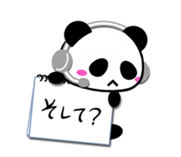 Cheat sheet Panda sticker #3855374