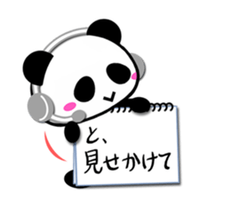 Cheat sheet Panda sticker #3855375