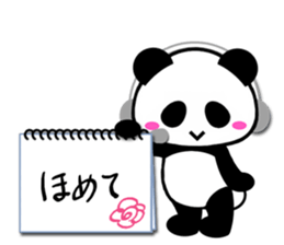 Cheat sheet Panda sticker #3855377