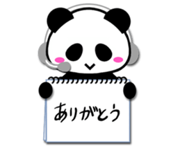 Cheat sheet Panda sticker #3855379