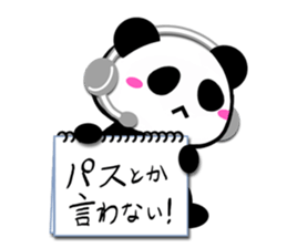 Cheat sheet Panda sticker #3855384