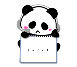 Cheat sheet Panda sticker #3855395