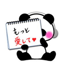 Cheat sheet Panda sticker #3855402