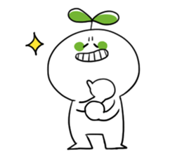 Mr.Leaf and Mr.Green caterpillar sticker #3855545