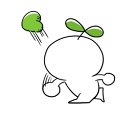 Mr.Leaf and Mr.Green caterpillar sticker #3855559