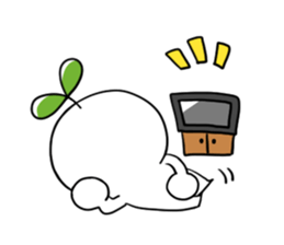 Mr.Leaf and Mr.Green caterpillar sticker #3855562